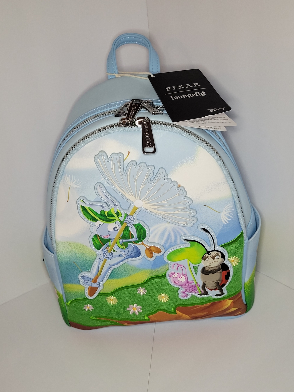 Loungefly Disney Pixar A Bug's Life Swinging Flick Mini Backpack New With Tags